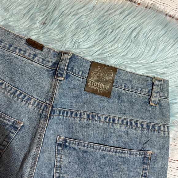 Vintage Raider Jean Company Cotton Jean Shorts sz 38 - Picture 7 of 7
